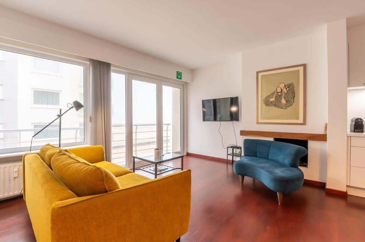 Seaview With Style Daire Oostende Dış mekan fotoğraf